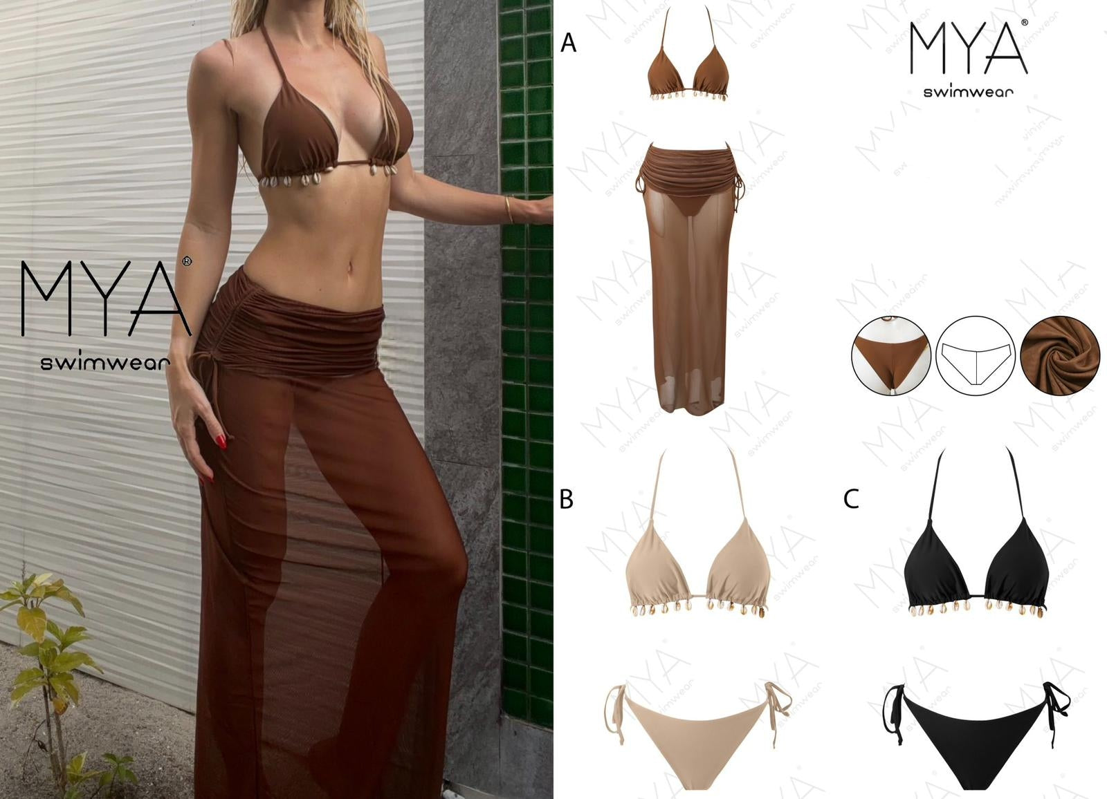 COSTUME + gonna pareo