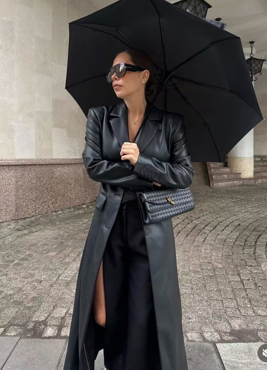 Spolverino Cappotto ecopelle