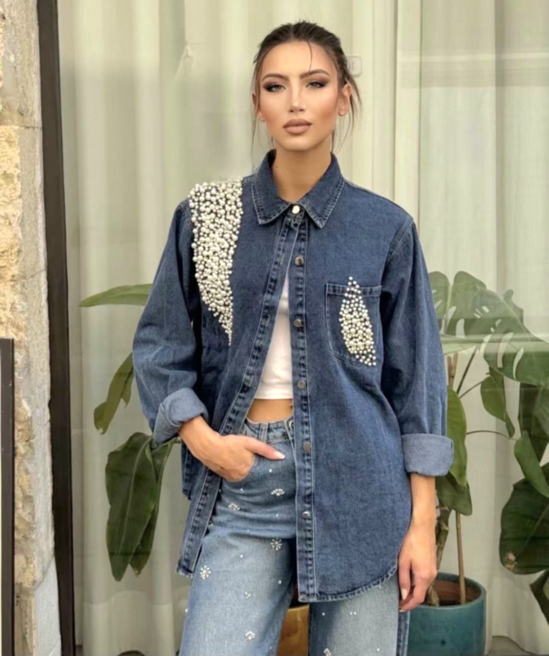 Camicia di jeans
